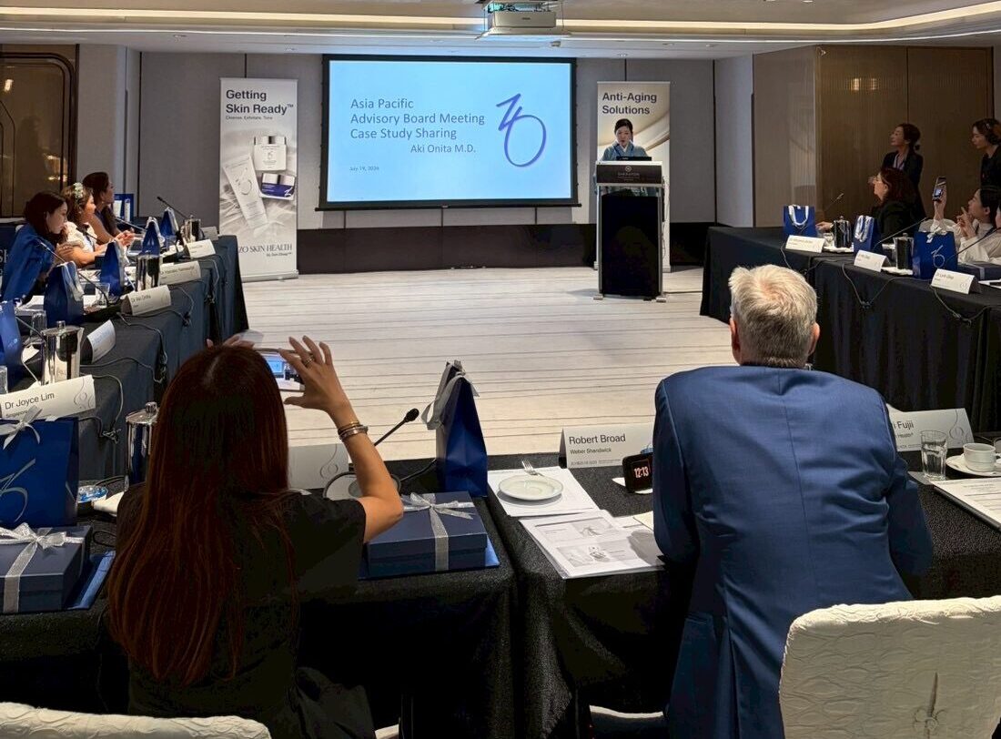 ZO SKIN HEALTH® Asia board meetingの様子